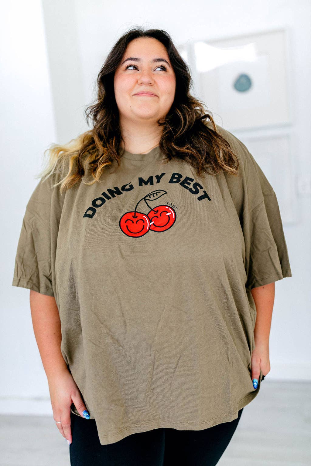 Doing My Best Boxy Tee