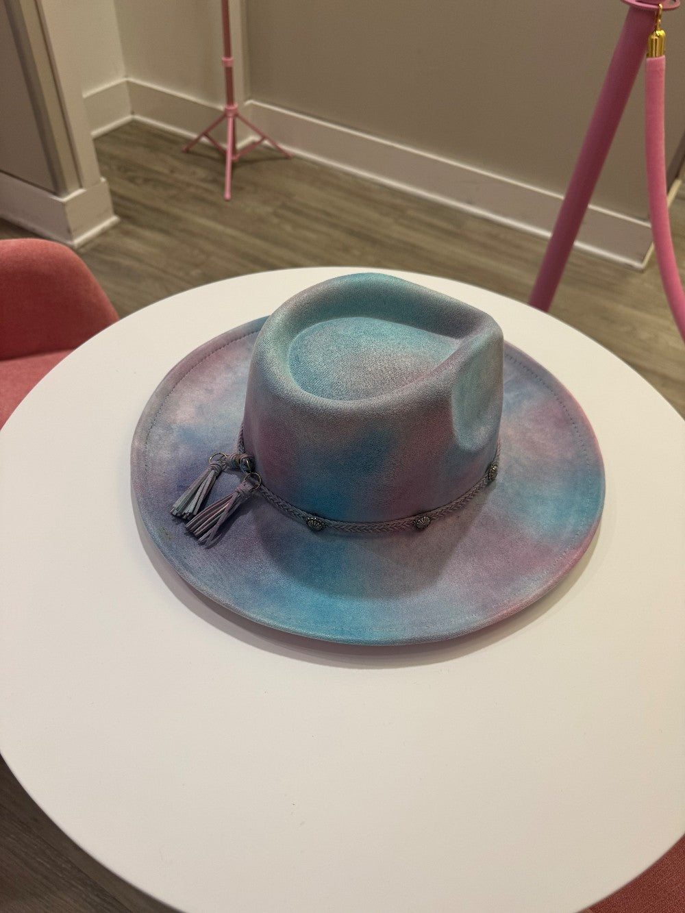 Hand tie-dyed hat|2000