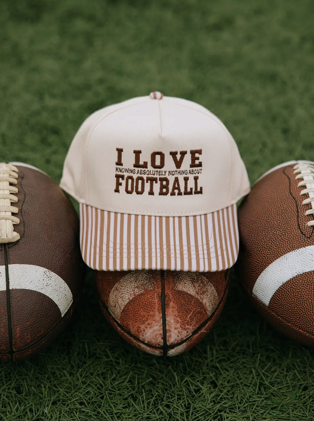 Football Stripe Hat|1834