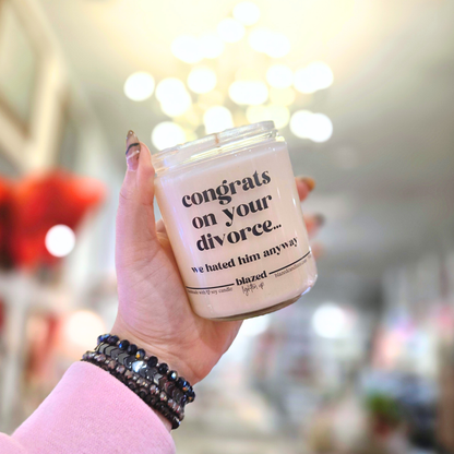 Congrats on Your Divorce ... Candle