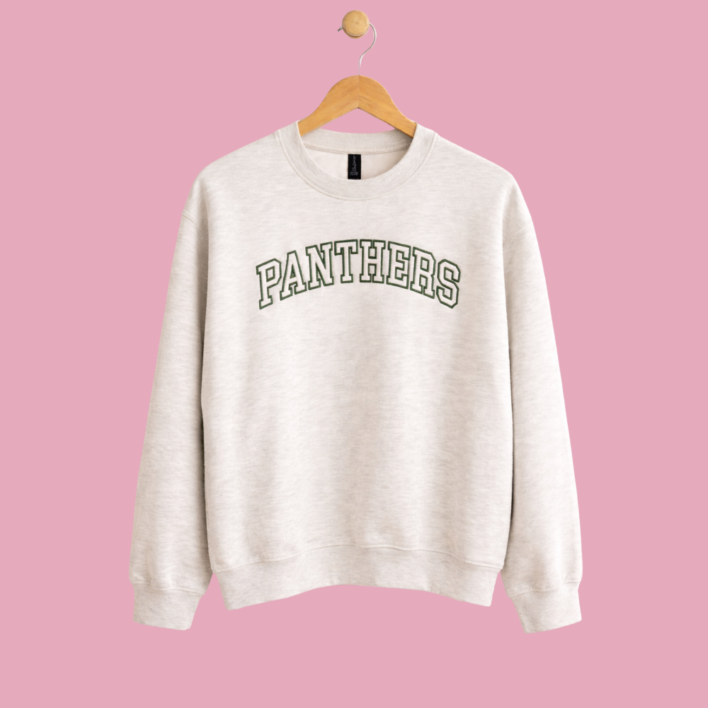 Panthers Varsity Letter Sweatshirt|6002
