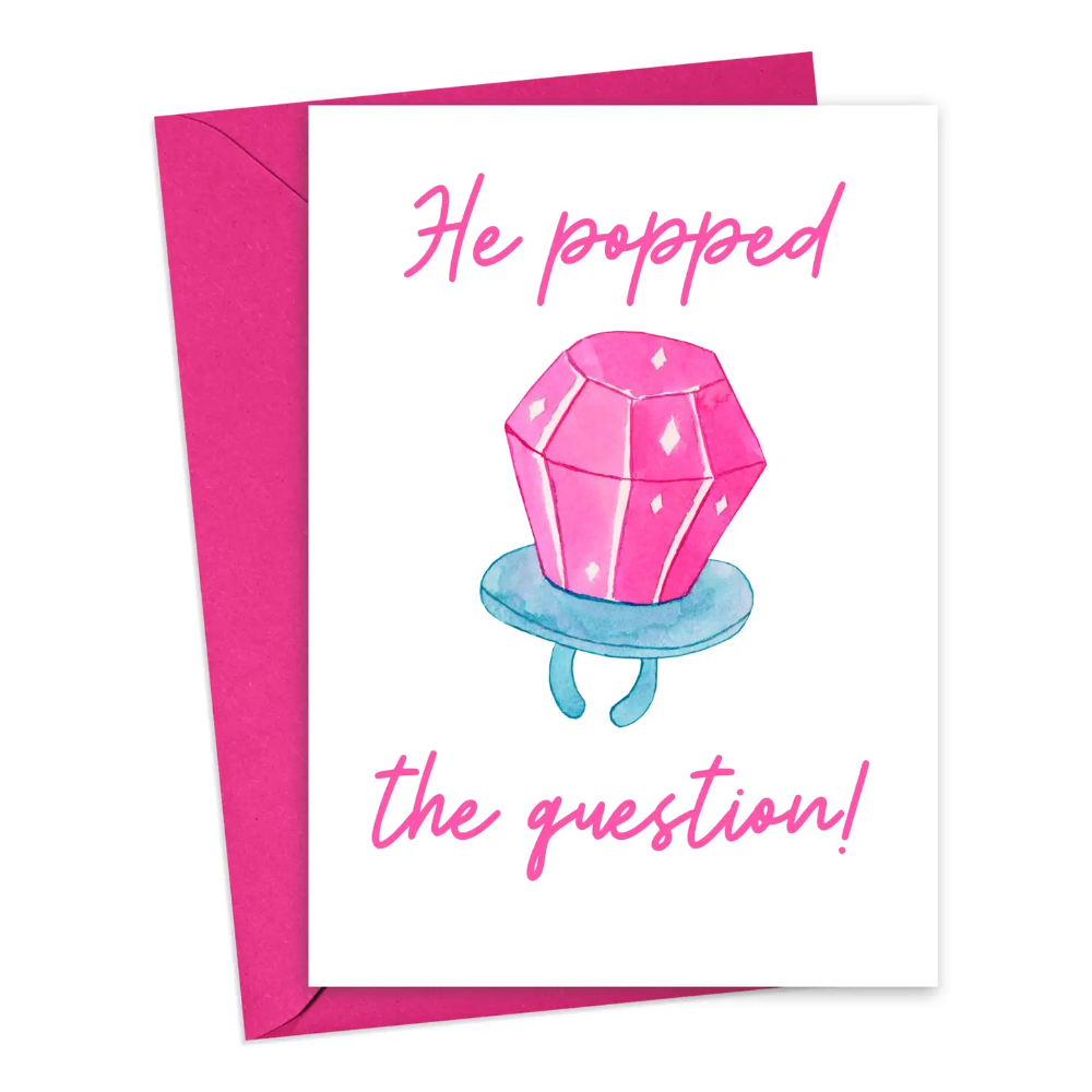 He Popped The Question!|6036