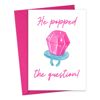 He Popped The Question!|6036