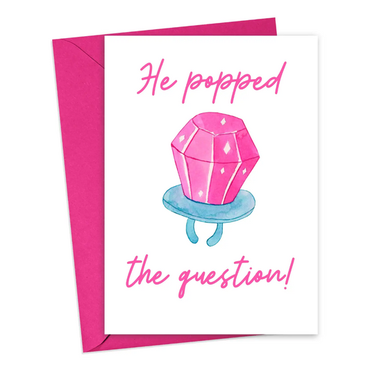 He Popped The Question!|6036