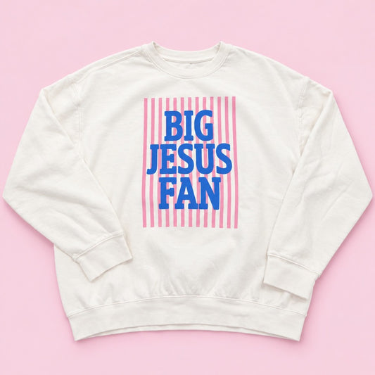 BIG JESUS FAN Puff Crew|9239