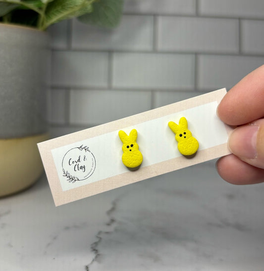 Yellow Peeps Studs|5972
