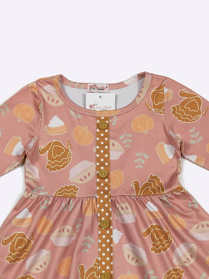 Thanksgiving Favorites Girls Dress
