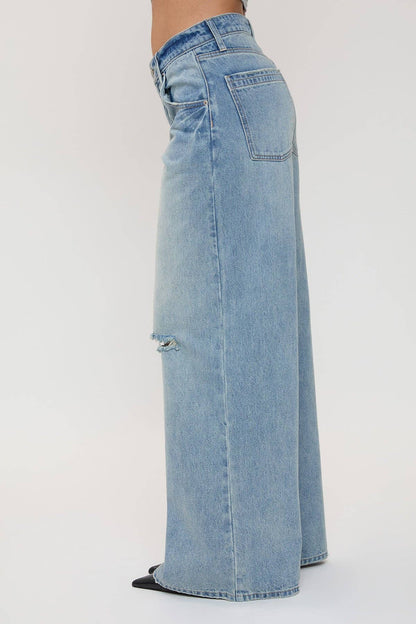 Billie Relaxed Rise Baggy Wide Leg Jeans