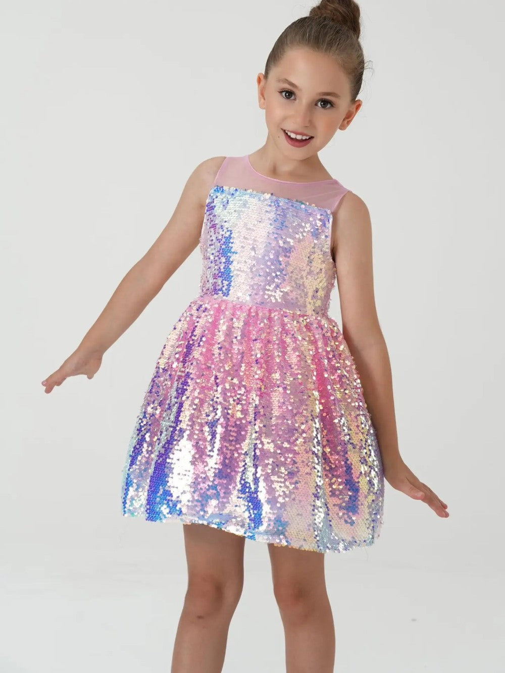 Sparkle Season Sleeveless Dress|8571