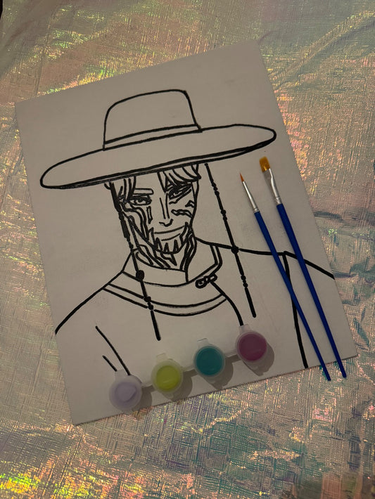 K pop demon hunters acrylic art kit- jinu|2196