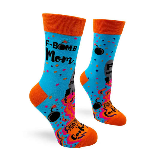 F Bomb Mom Socks|5655