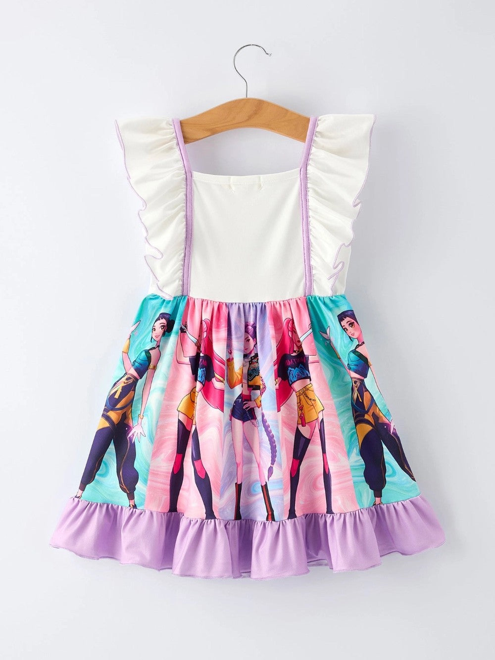 Huntrix Girls Ruffle Dress|6180