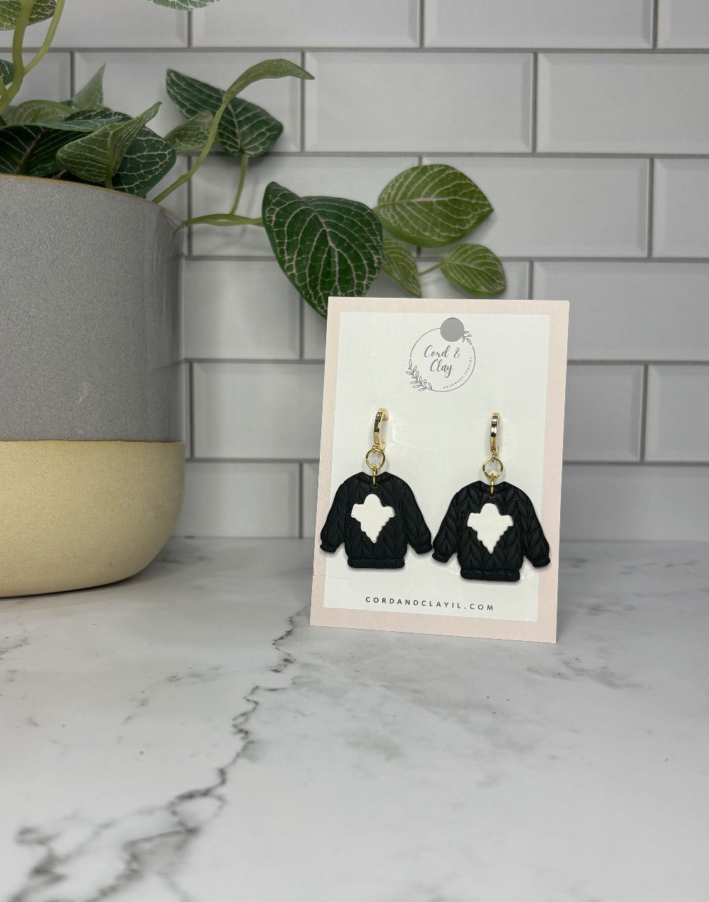 Ghost Sweater Dangles|9052