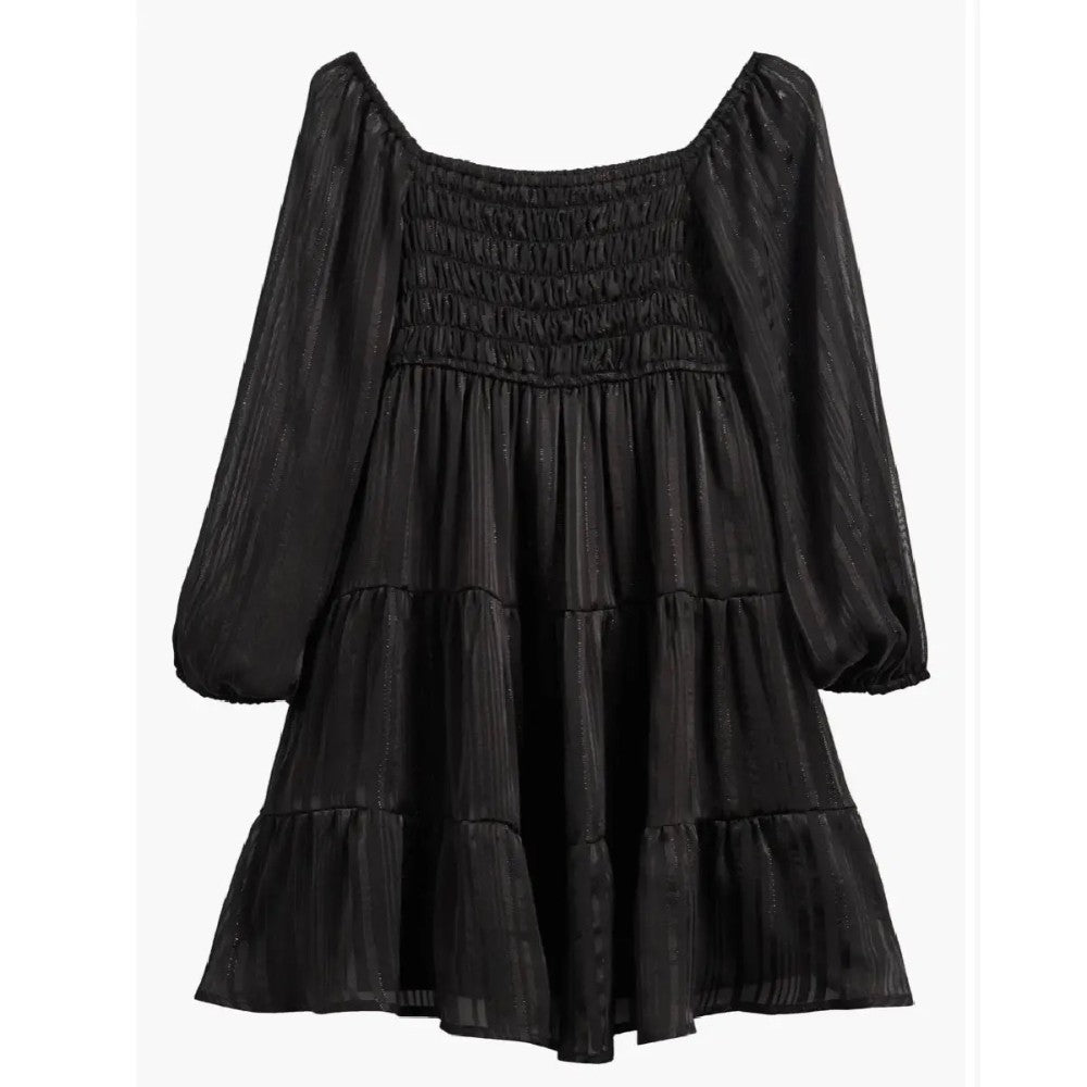 Tween Swiss Dot Long Sleeve Dress|9300