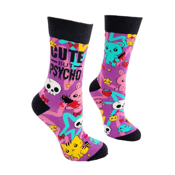 Cute but Psycho socks|5645