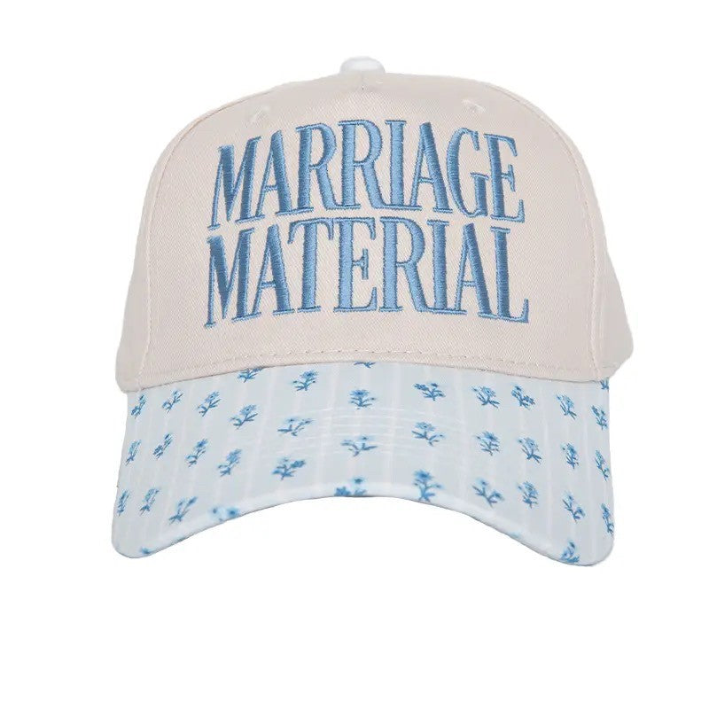 Marriage Material Hat|7885