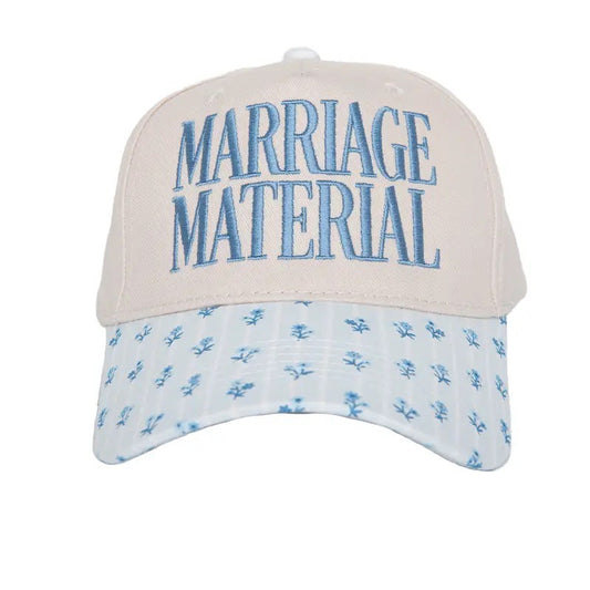 Marriage Material Hat|7885