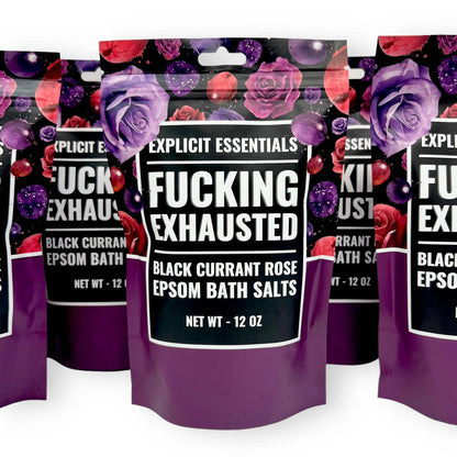 Fucking Exhausted Bath Salts 12oz Bag