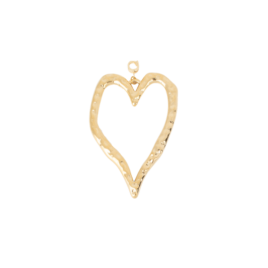Oh My Heart Charm - Gold|1417