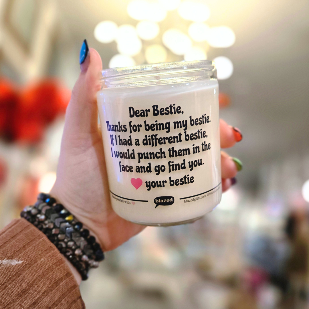 Dear Bestie .... Candle
