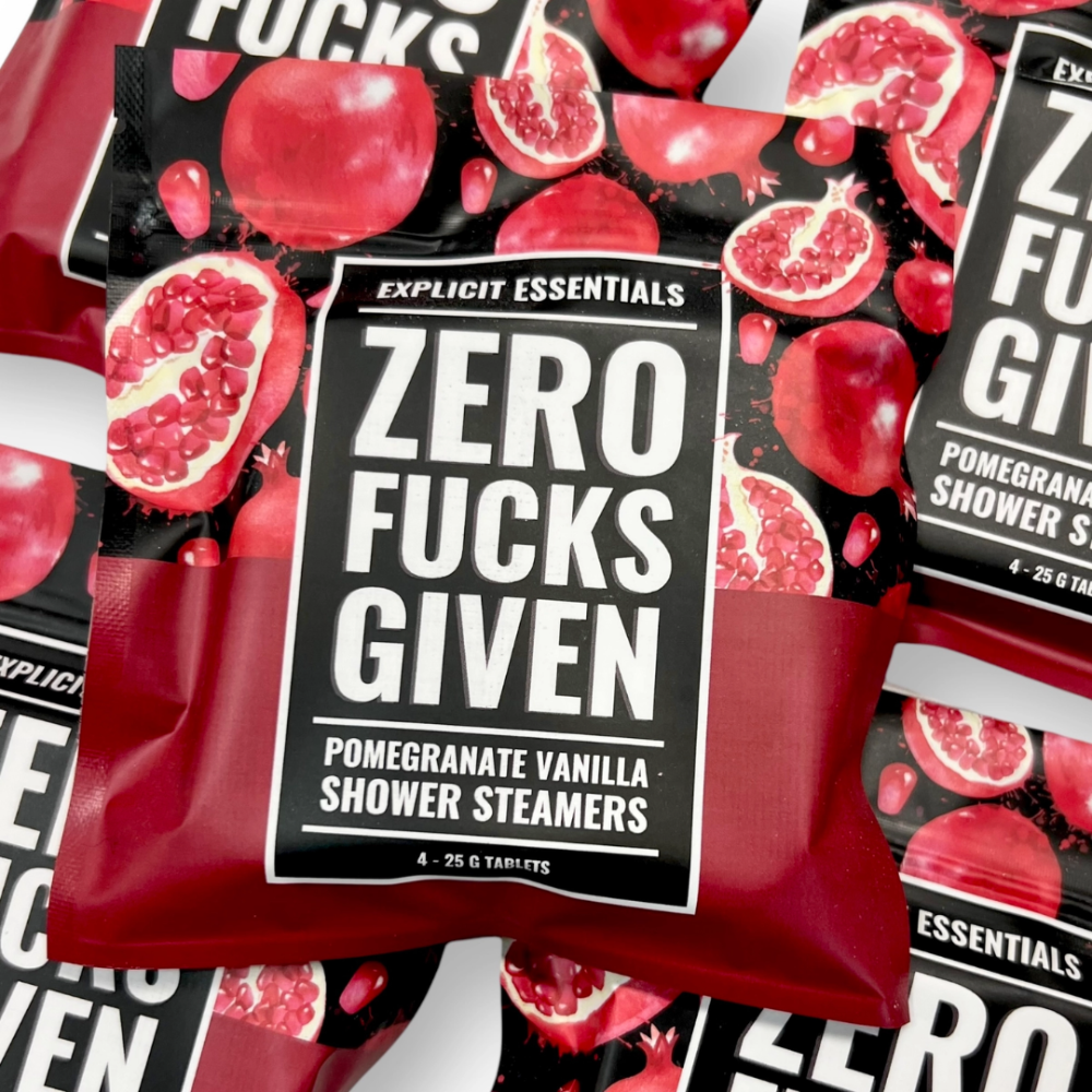 Zero Fucks Given Shower Steamers|8007