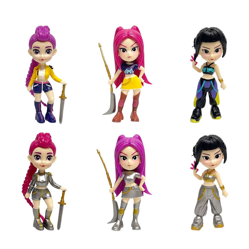 Kpop Huntrix Figure Blind Box + Trading Card