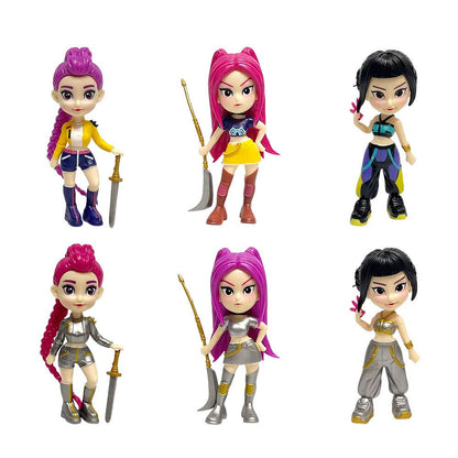 Kpop Huntrix Figure Blind Box + Trading Card