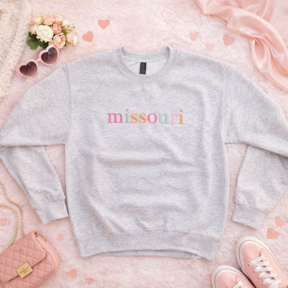 Missouri embroidered crew|6040