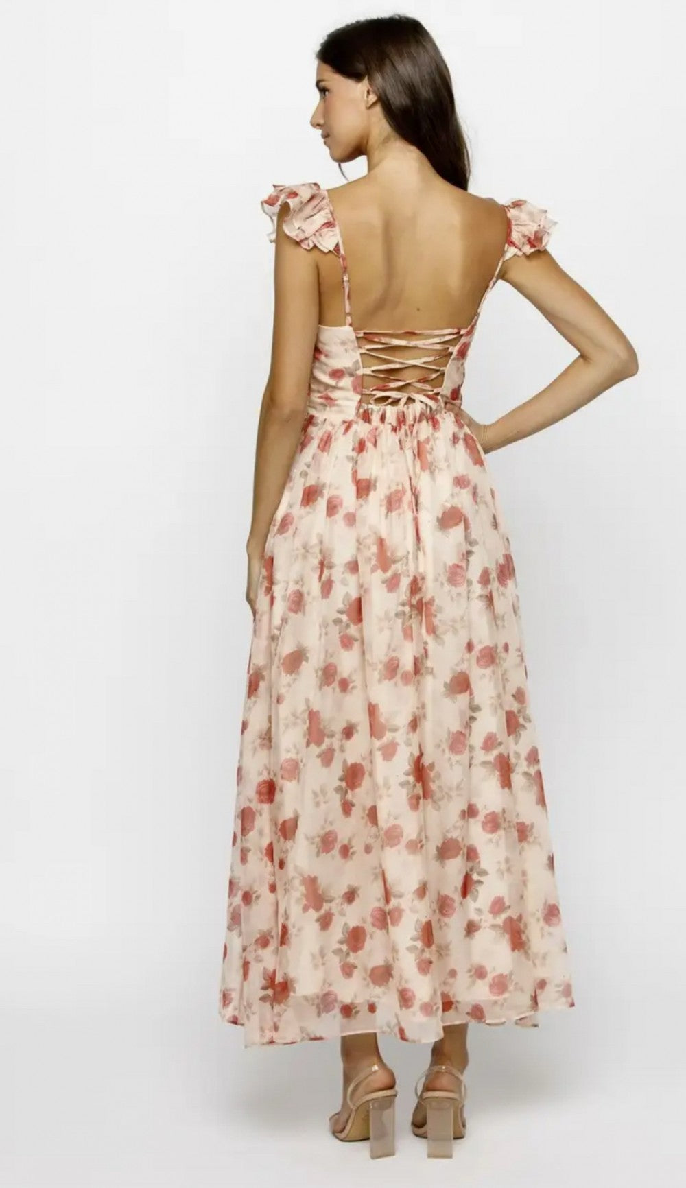 Delia Floral Maxi Dress|5766