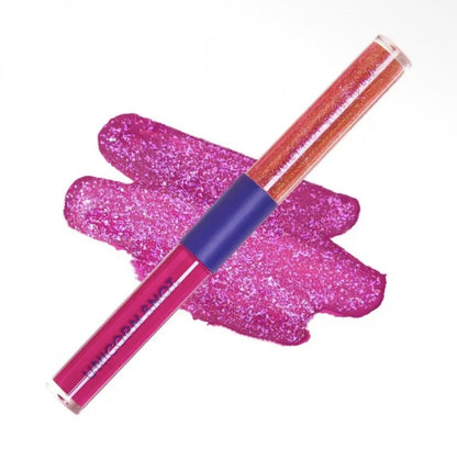 Quiet Riot 2in1 | Pink-Fusion | Glitter Lip Duo | Lip Paint|8949