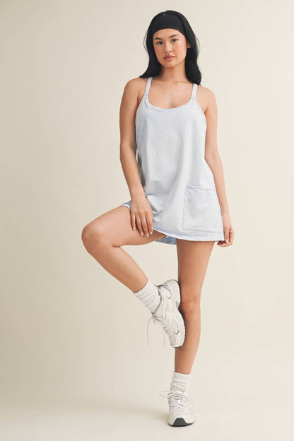 Mineral Wash Play Dress