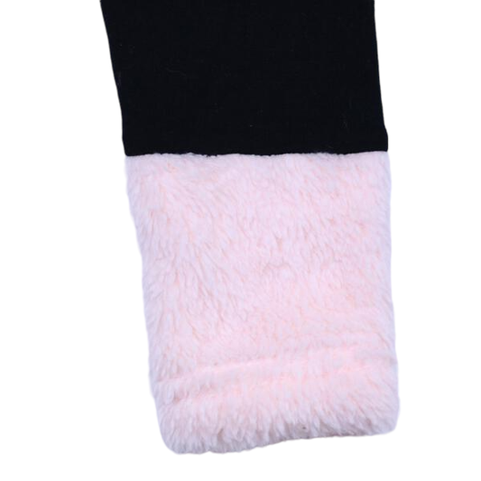 Furry Cuff Leggings