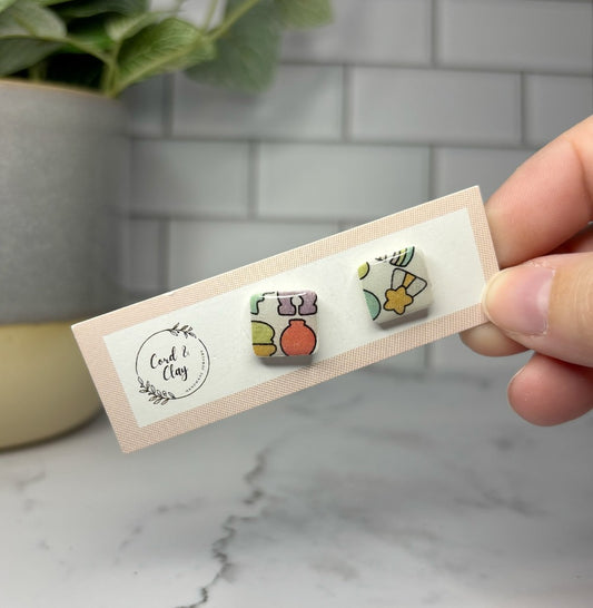 Pot of Lucky Charms Studs|5975