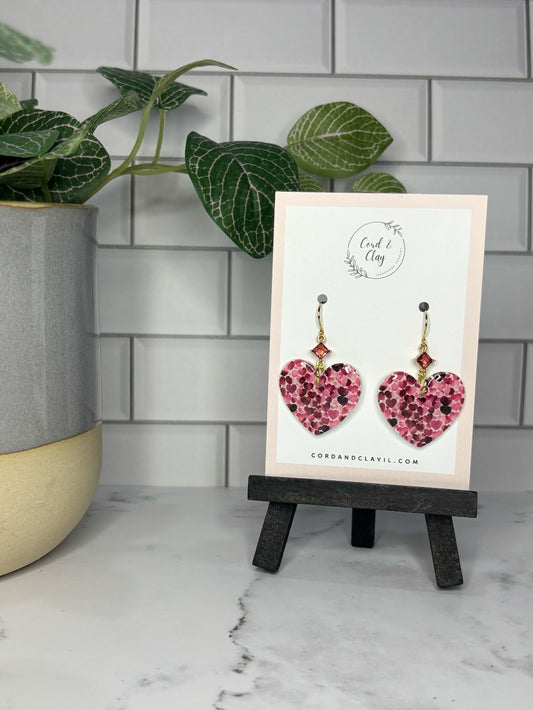 Heart Cluster Dangles NF|5224