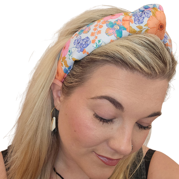 Spring Floral Headband by Knotty Noggins|5705