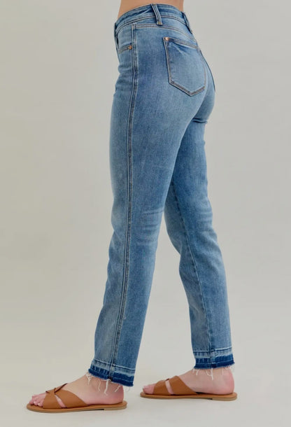 Judy Blue Jeans Mid Rise Boyfriend|1848