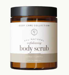 Rowe Casa Body Scrub | 9 Oz Coffee + Vanilla|1451