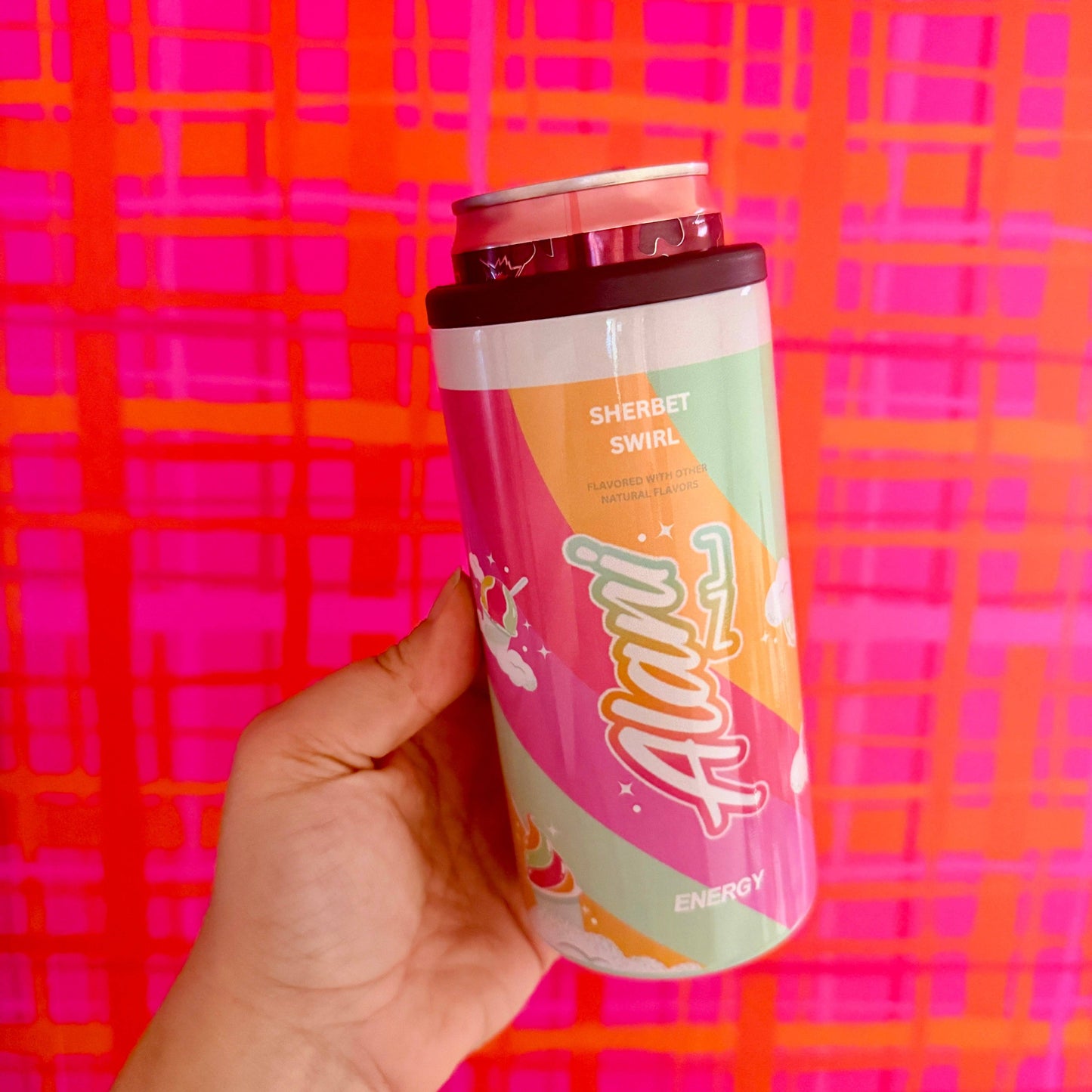 Slim Can Cooler Sherbet Alani