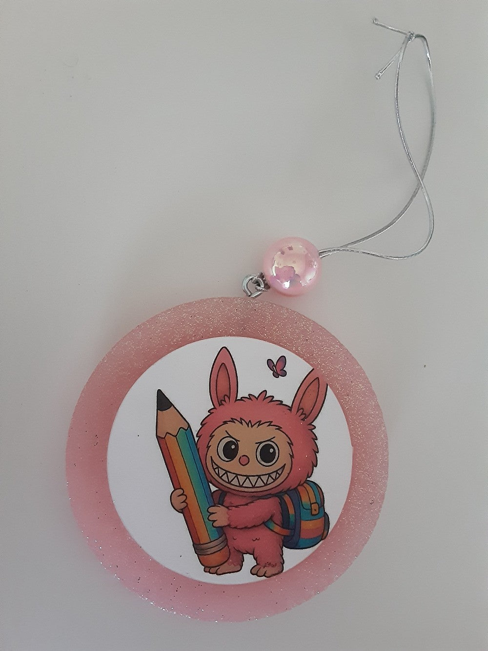 CAR FRESHIE-LABUBU SCHOOL PINK|1391