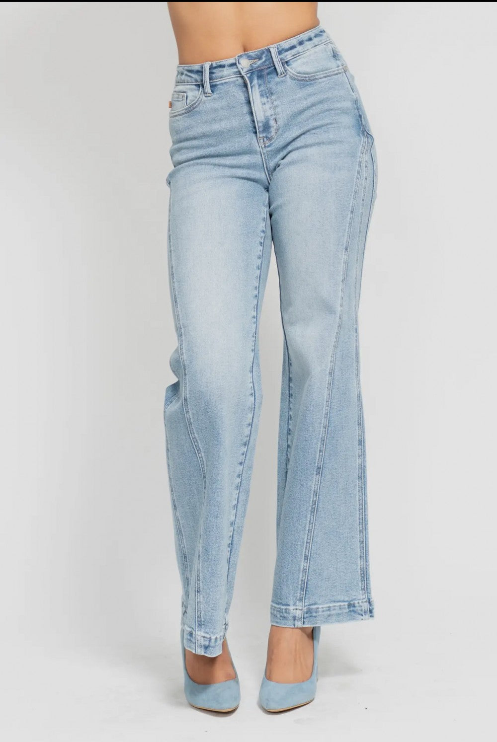 Judy Blue Jeans High Waisted Side Seam Detail|1843