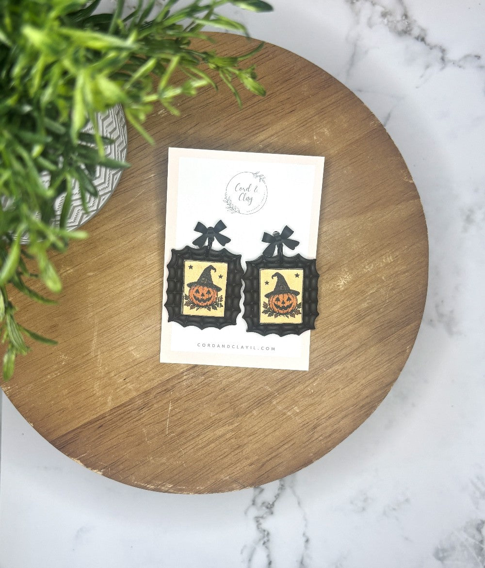 Witchy Spiderweb Stamp Dangles|9078