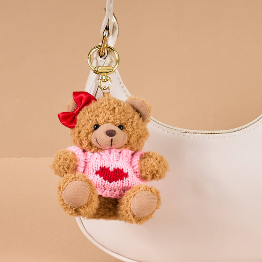 Bag Charm-Teddy Bear Hugs