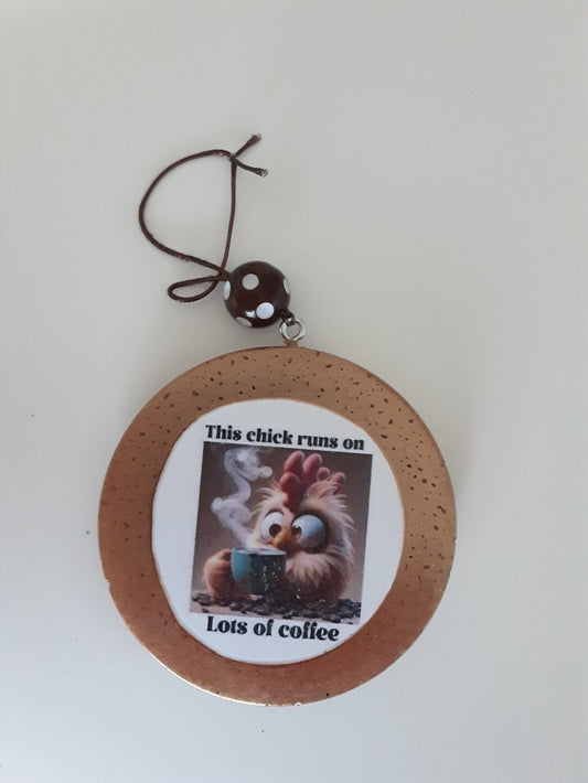 CAR FRESHIE-CHICK COFFEE|1382