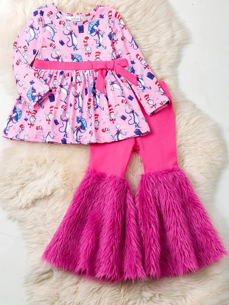 Cat In The Hat Furry Bell Set|9118