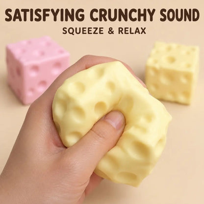 Crunchy Cheese Block Squishy Toy|8851