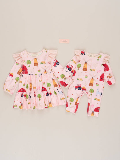 Farm Days Ruffle Dress