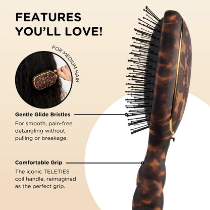 Detangler Hair Brush For Thick Hair - Tortoise|8362