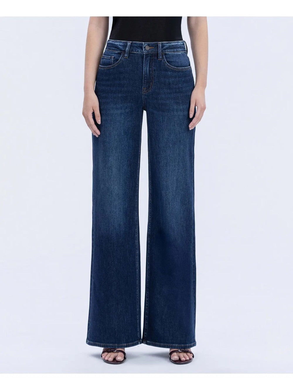 Super High Rise Wide Jeans|9215