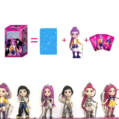 Kpop Huntrix Figure Blind Box + Trading Card