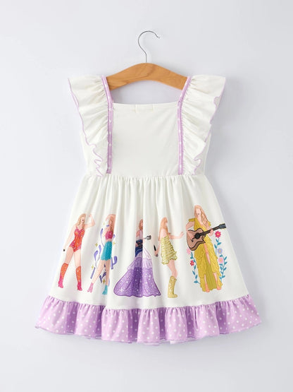 Swiftie Polkadot Eras Dress|6182